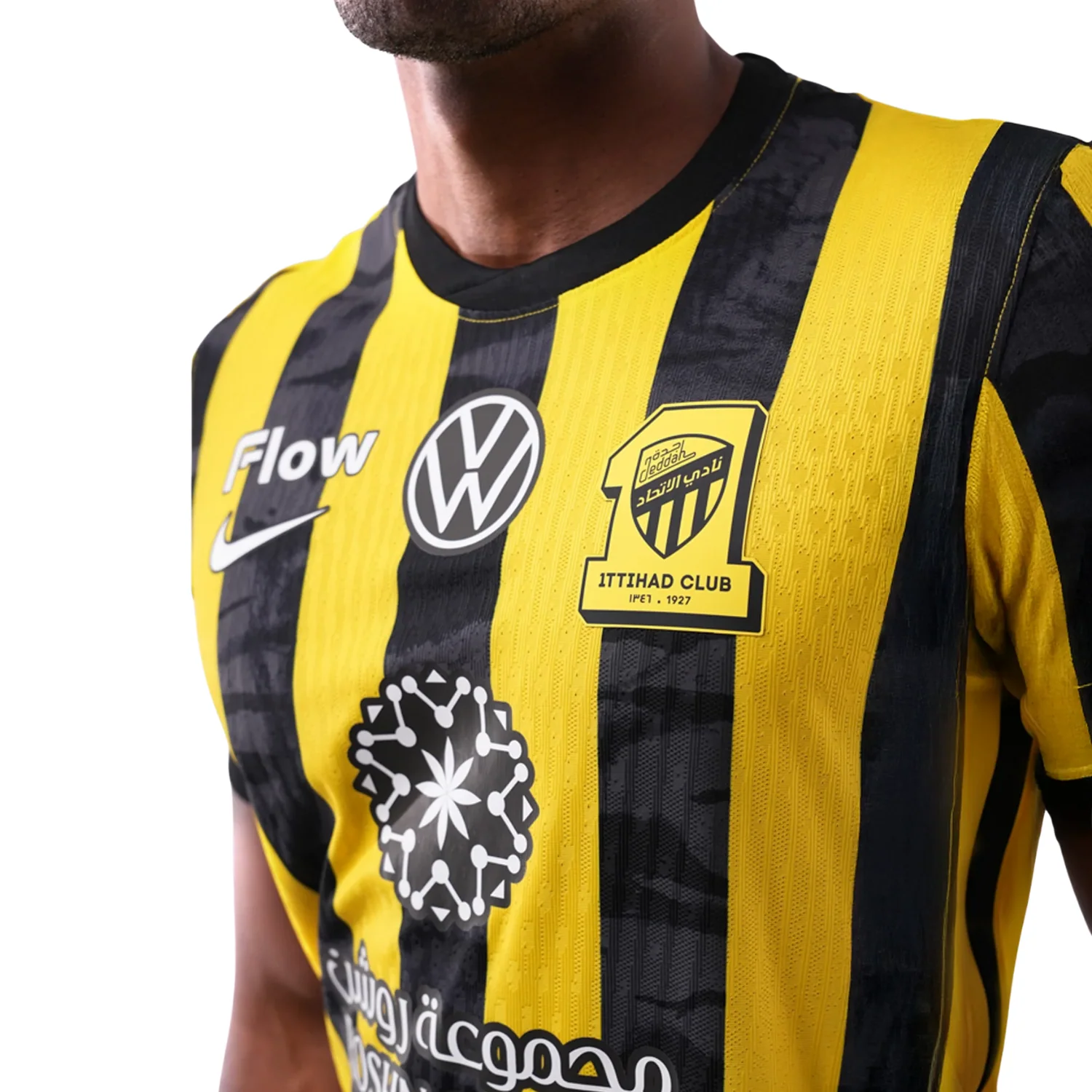 Al Ittihad Match Home Shirt 25/26 - Image 3
