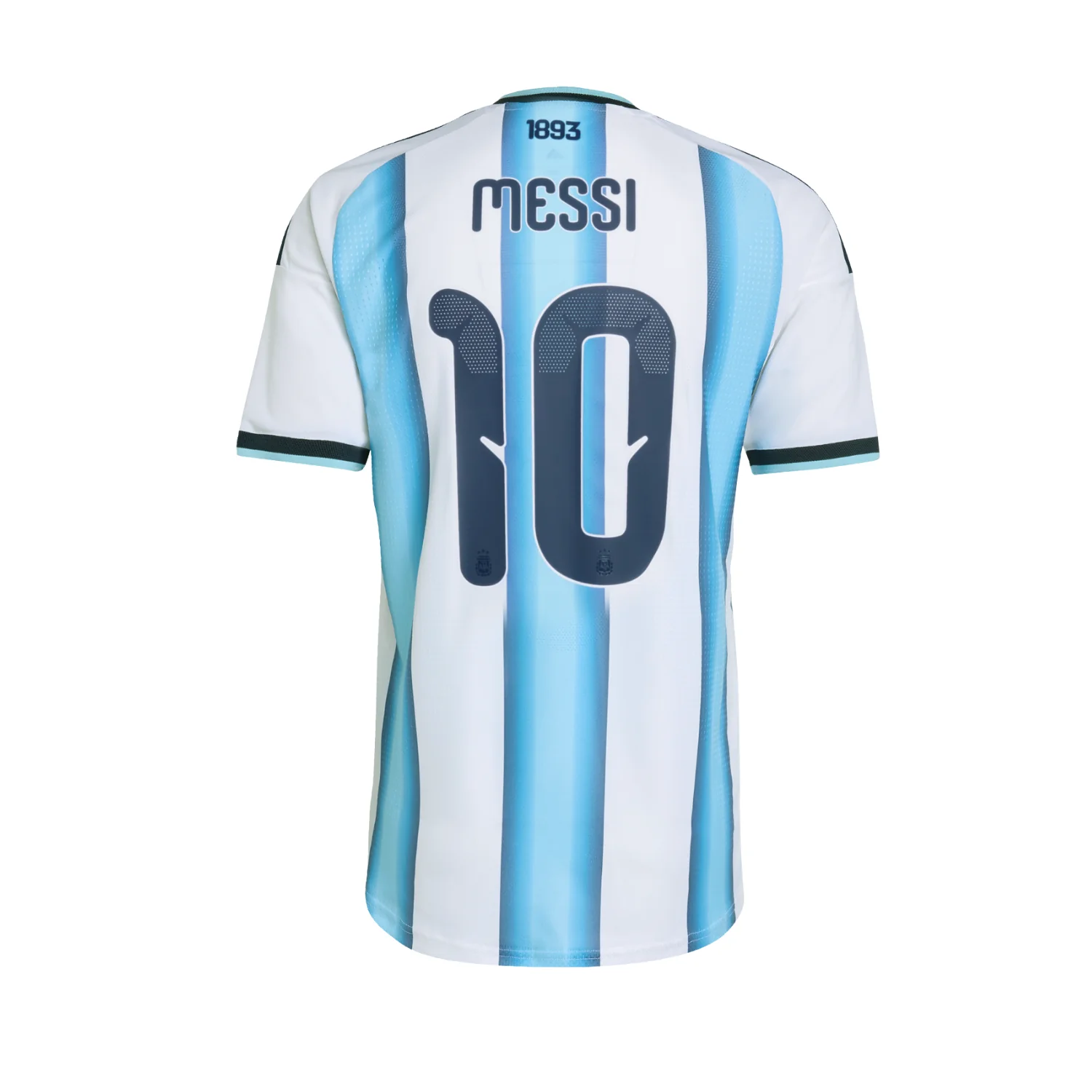 Argentina Authentic Home Messi Shirt 26 - Image 2