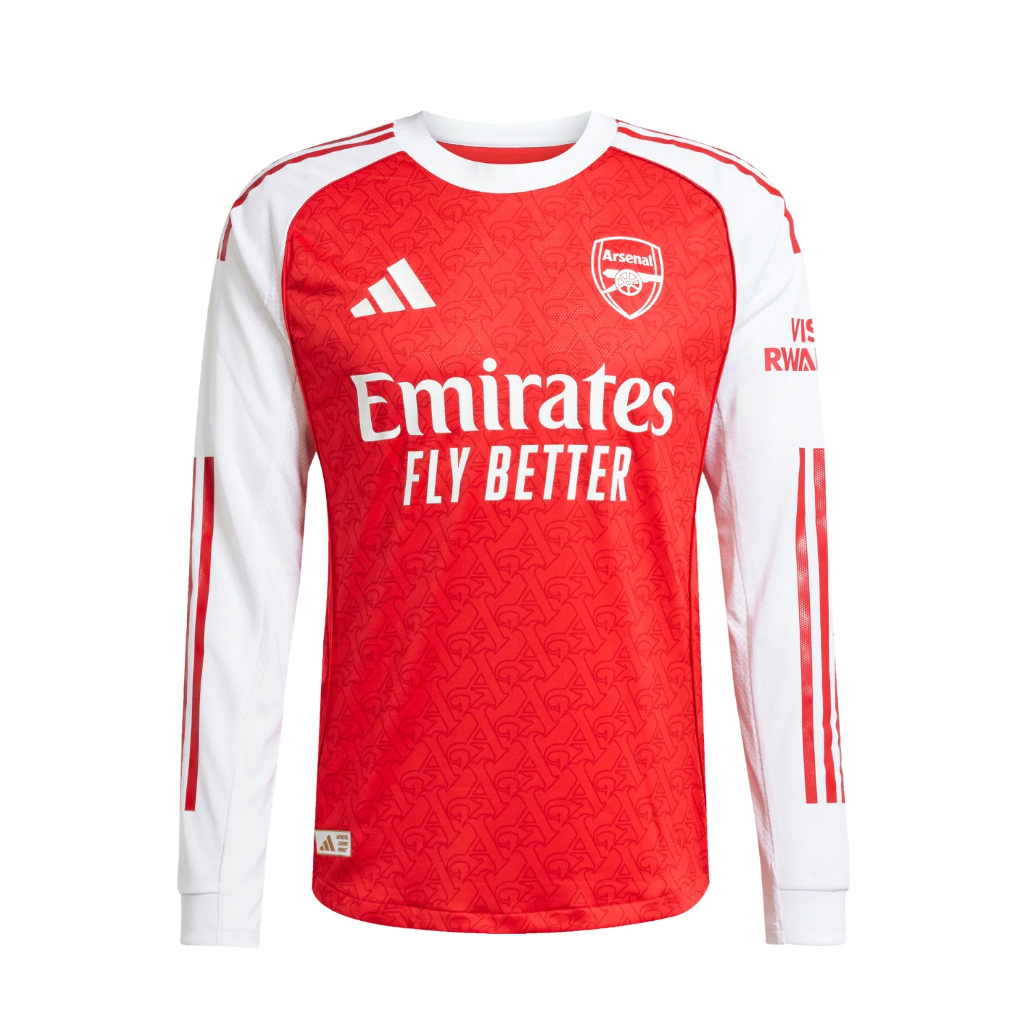 Arsenal Authentic L/S Home Shirt 25/26