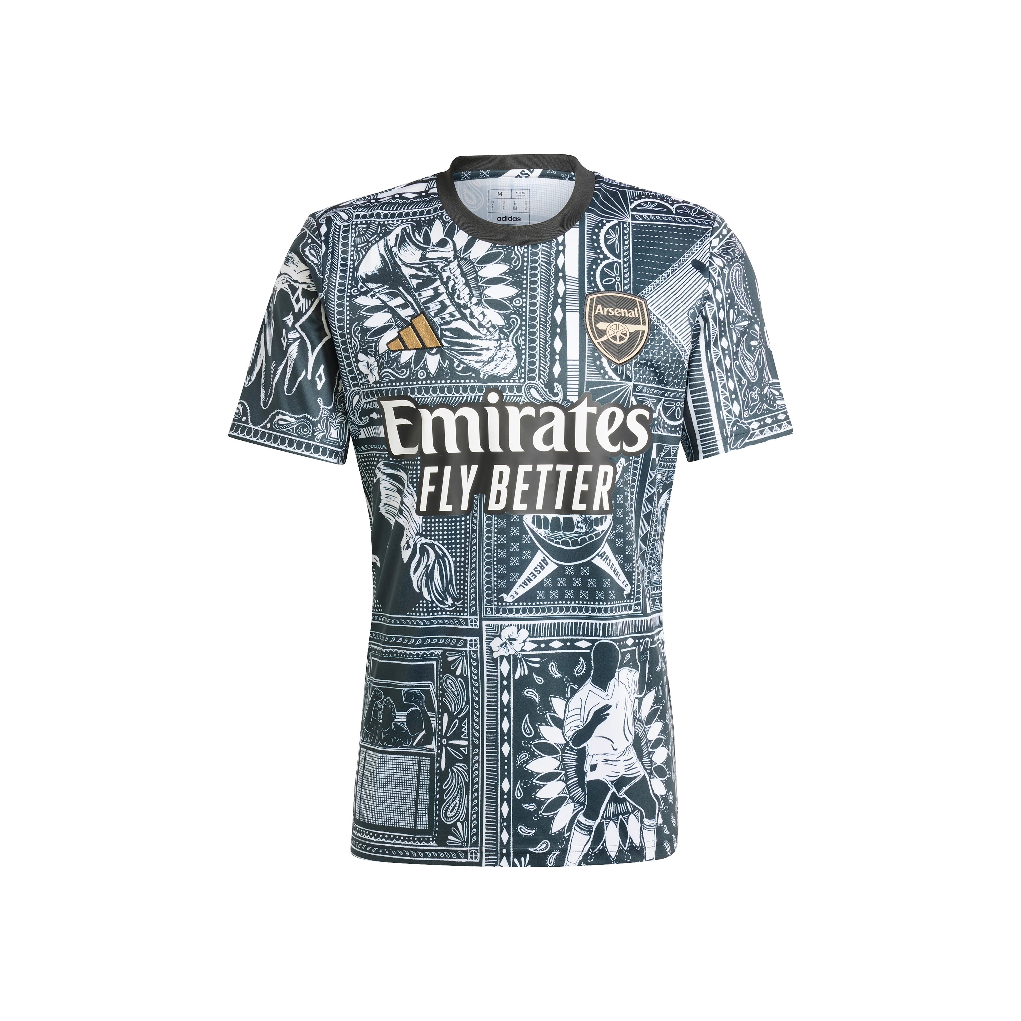 Arsenal Ian Wright Pre-Match Shirt 23/24
