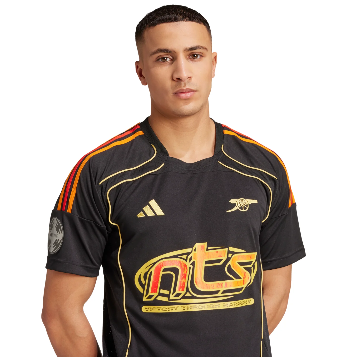 Arsenal X NTS UBP Shirt - Black - Image 3