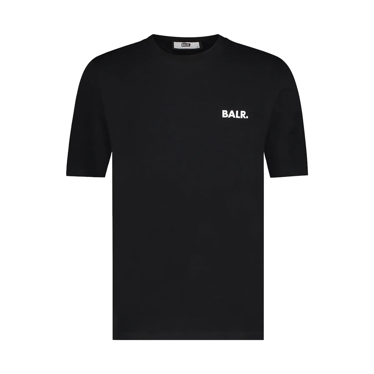 Athletic Small Branded Chest T-Shirt Jet Black