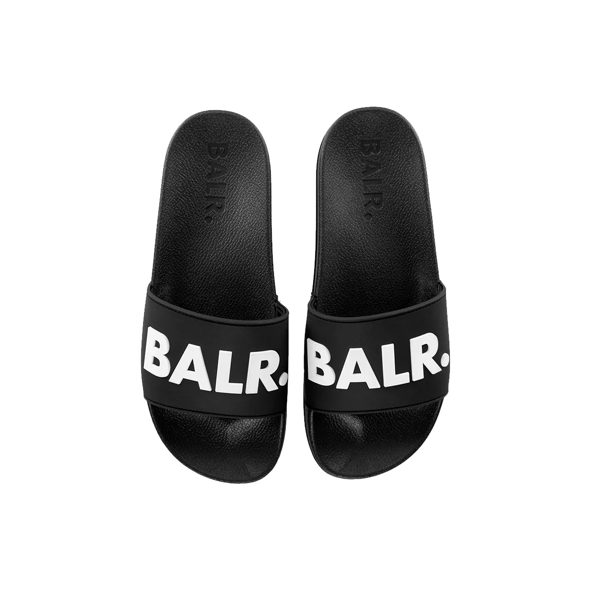 BALR. Slider Unisex Black/White