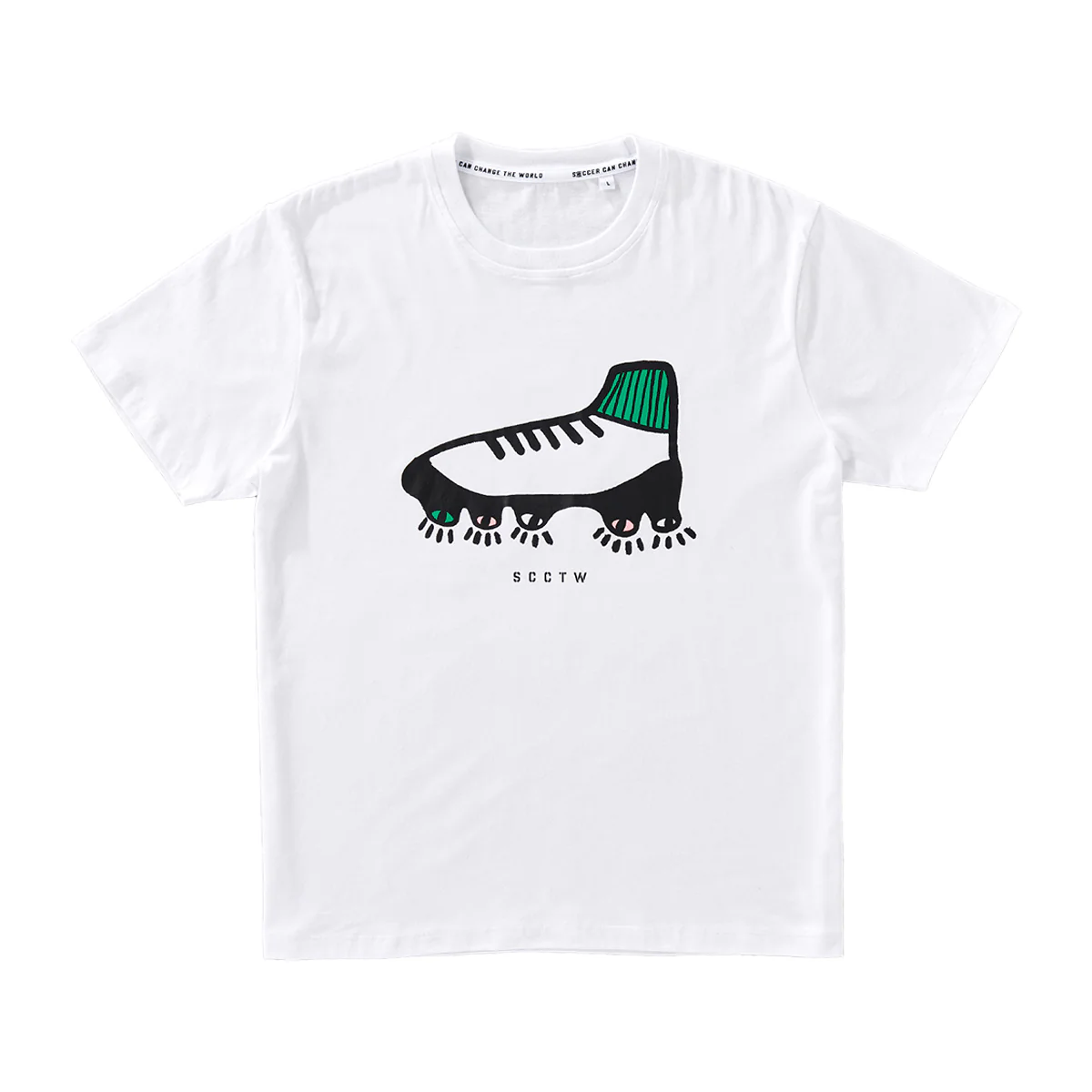 Boot T-Shirt White