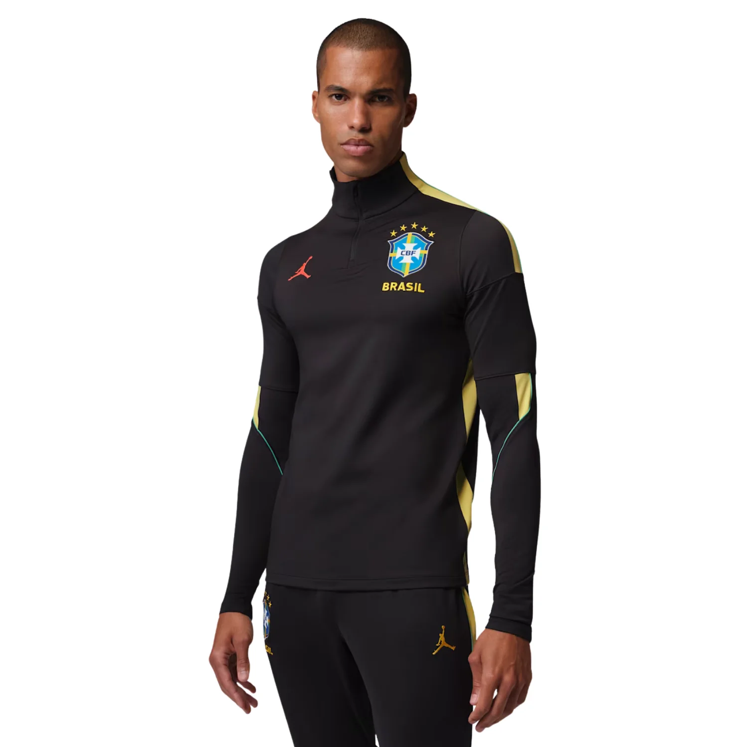 Brazil x Jordan Dri-FIT Strike Drill Top 26