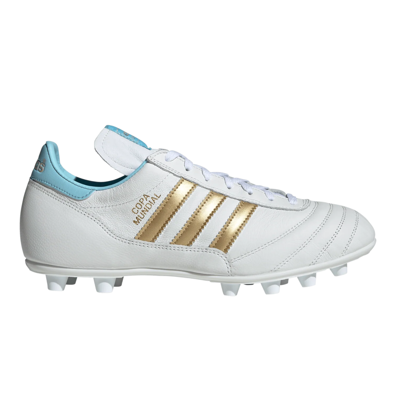 Copa Mundial FG (Argentina) - Footwear White/Ice Blue/Gold Metallic