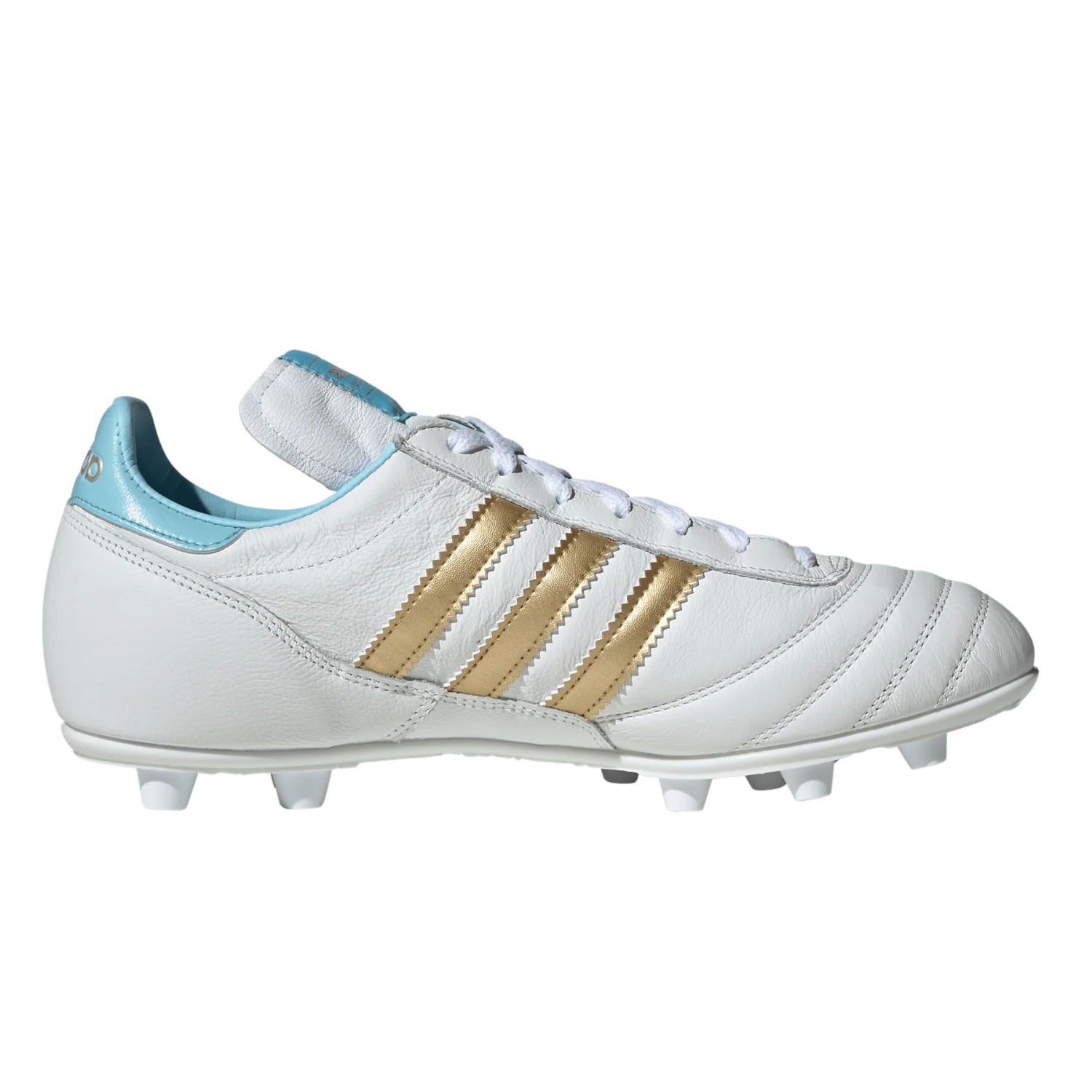 Copa Mundial FG (Argentina) - Footwear White/Ice Blue/Gold Metallic - Image 2