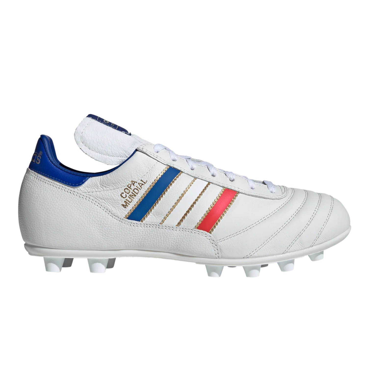 Copa Mundial FG (France) - Footwear White/Bold Blue/Gold Metallic
