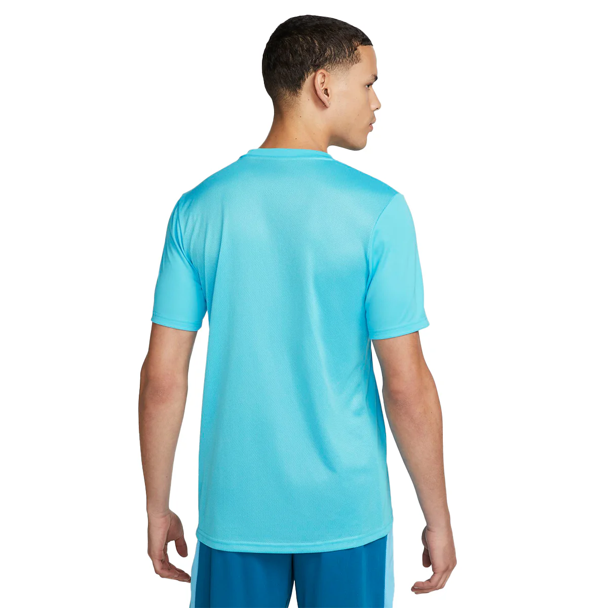 Dri-FIT ACD21 Top SS GX - Baltic Blue/Green Abyss/White - Image 2