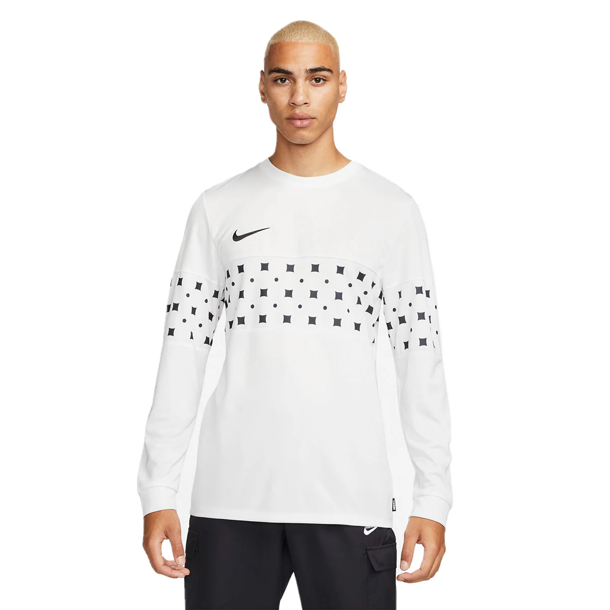 Dri-FIT Nike FC Libero Top - Summit White/Black