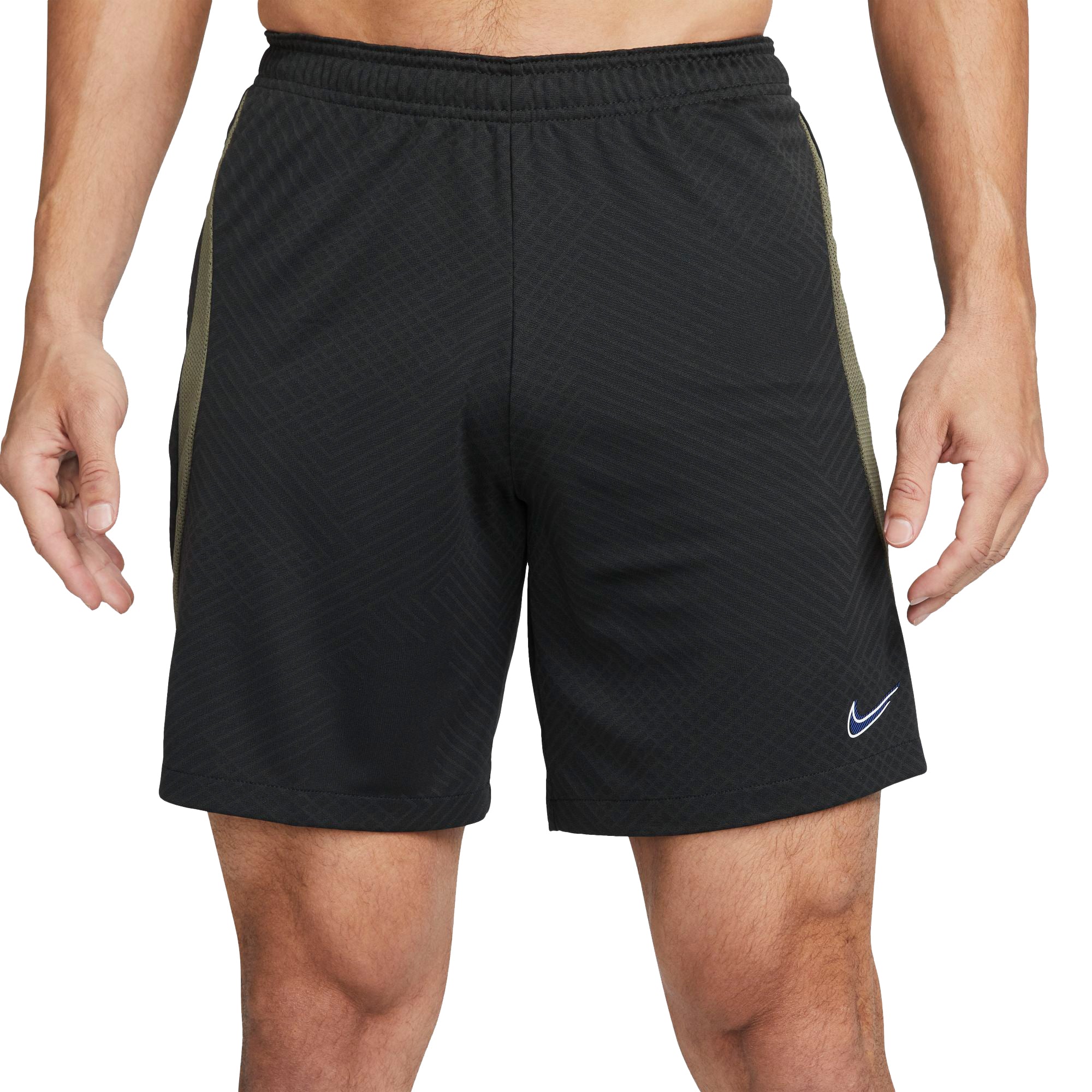 Dri-FIT Strike Shorts - Night Forest/Medium Olive/White