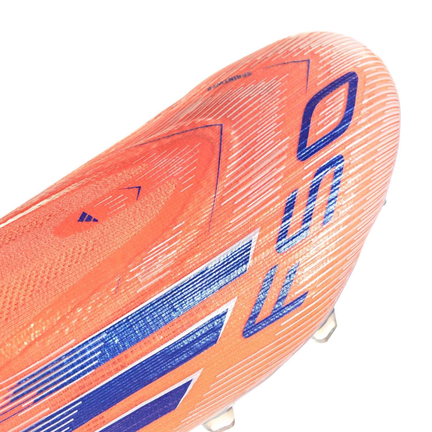 F50 Elite LL FG - Beam Orange/Lucid Blue/Cloud White - Image 3
