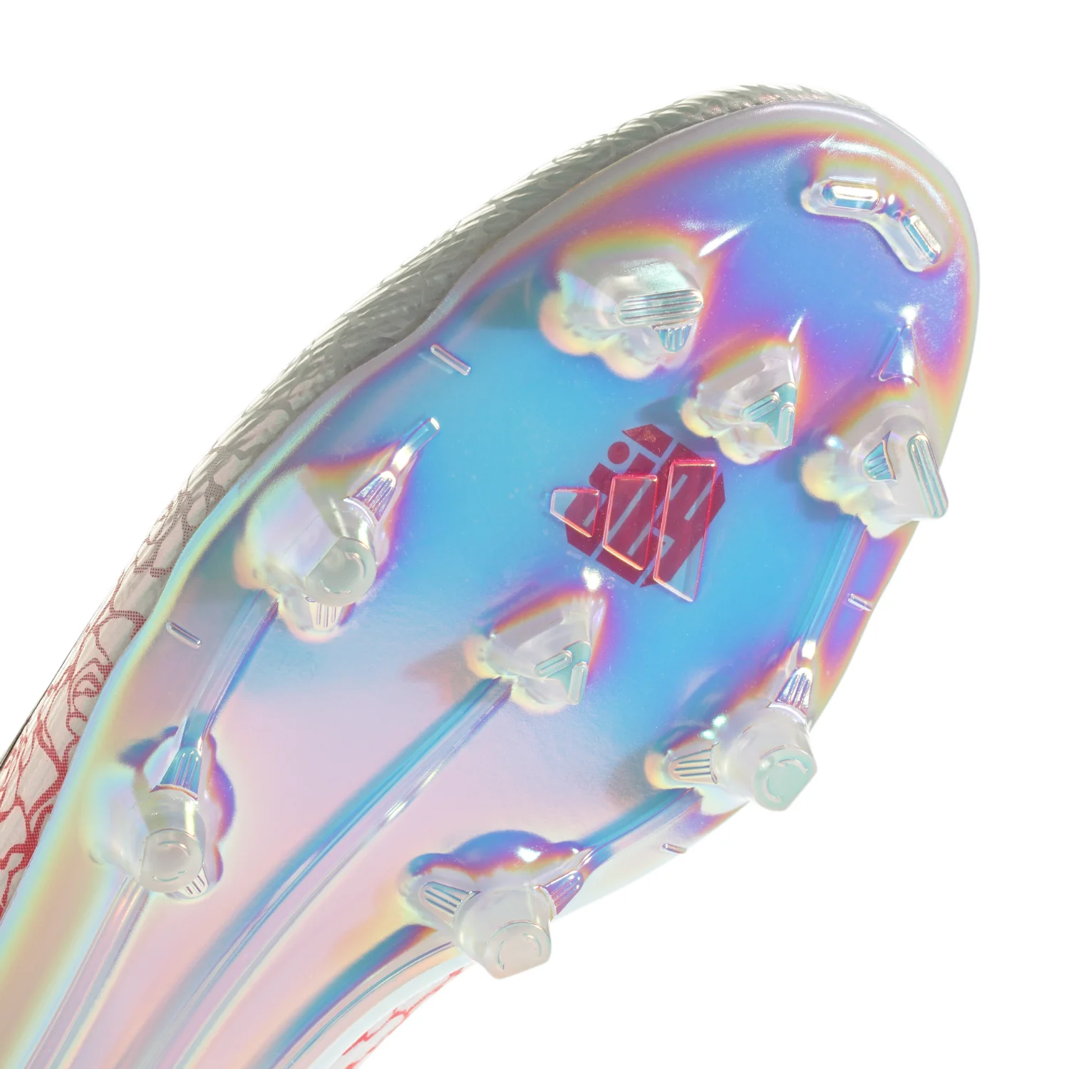 F50 Elite LL FG ‘Heartbreaker’ - Footwear White/Core Black/Lucid Red - Image 4