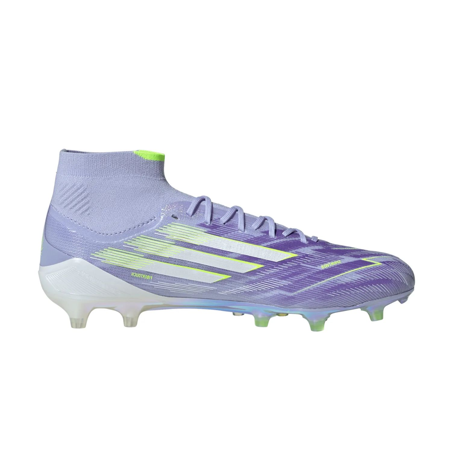 F50 Sparkfusion Elite FG/AG - Violet Tone/Lucid Lemon/Purple Rush - Image 2