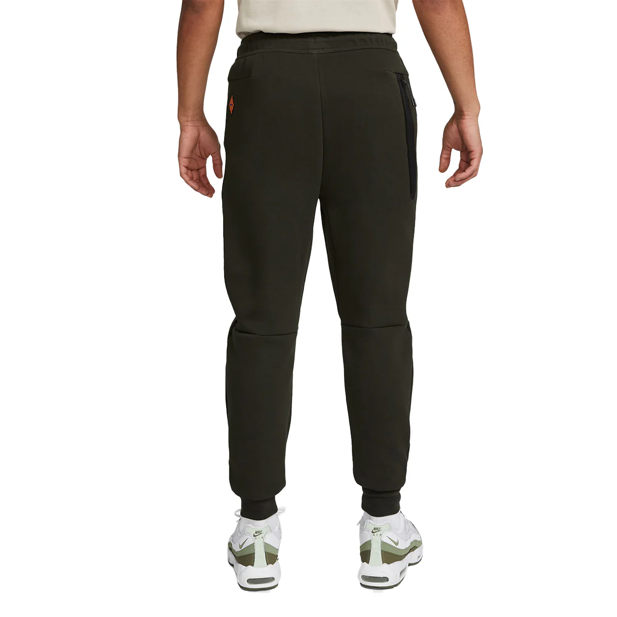 FC Barcelona Tech Fleece Joggers - Sequoia/White - Image 2