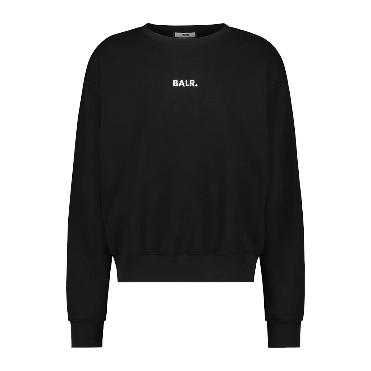 Franck Relaxed BALR. 10 Crewneck Jet Black