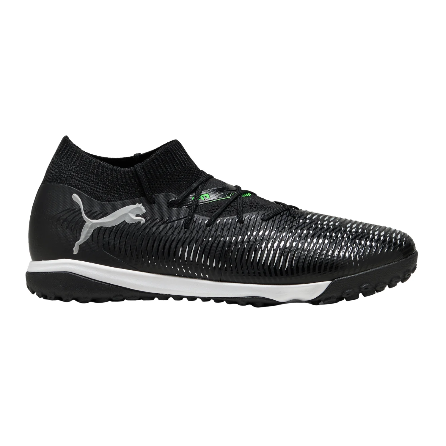 Future 8 Match TT - Black/Cool Light Gray/Fluo Green