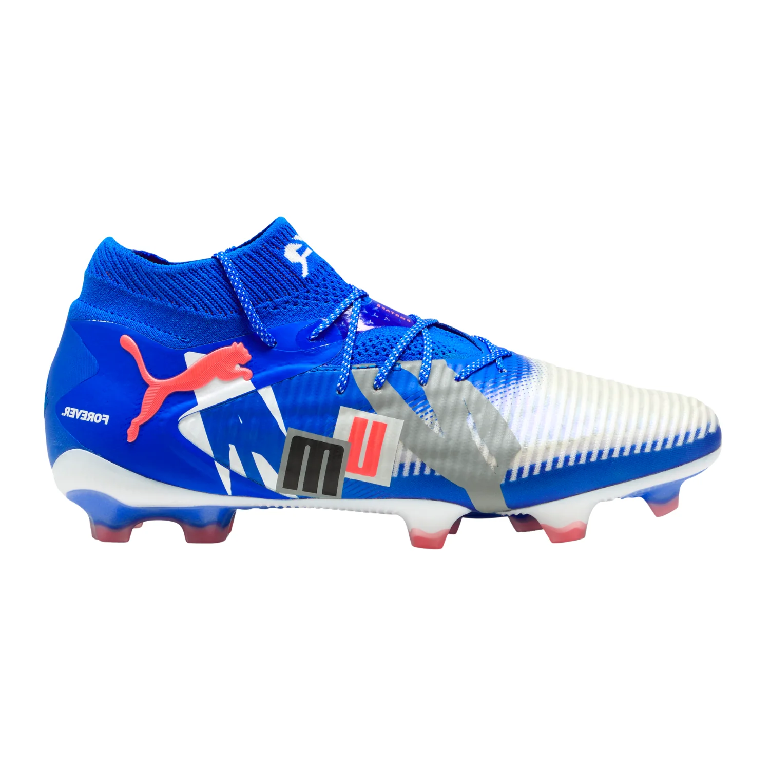 Future 8 Ultimate Forever FG - White/Ultra Blue/Feather Gray/Black/Glowing Red - Image 2