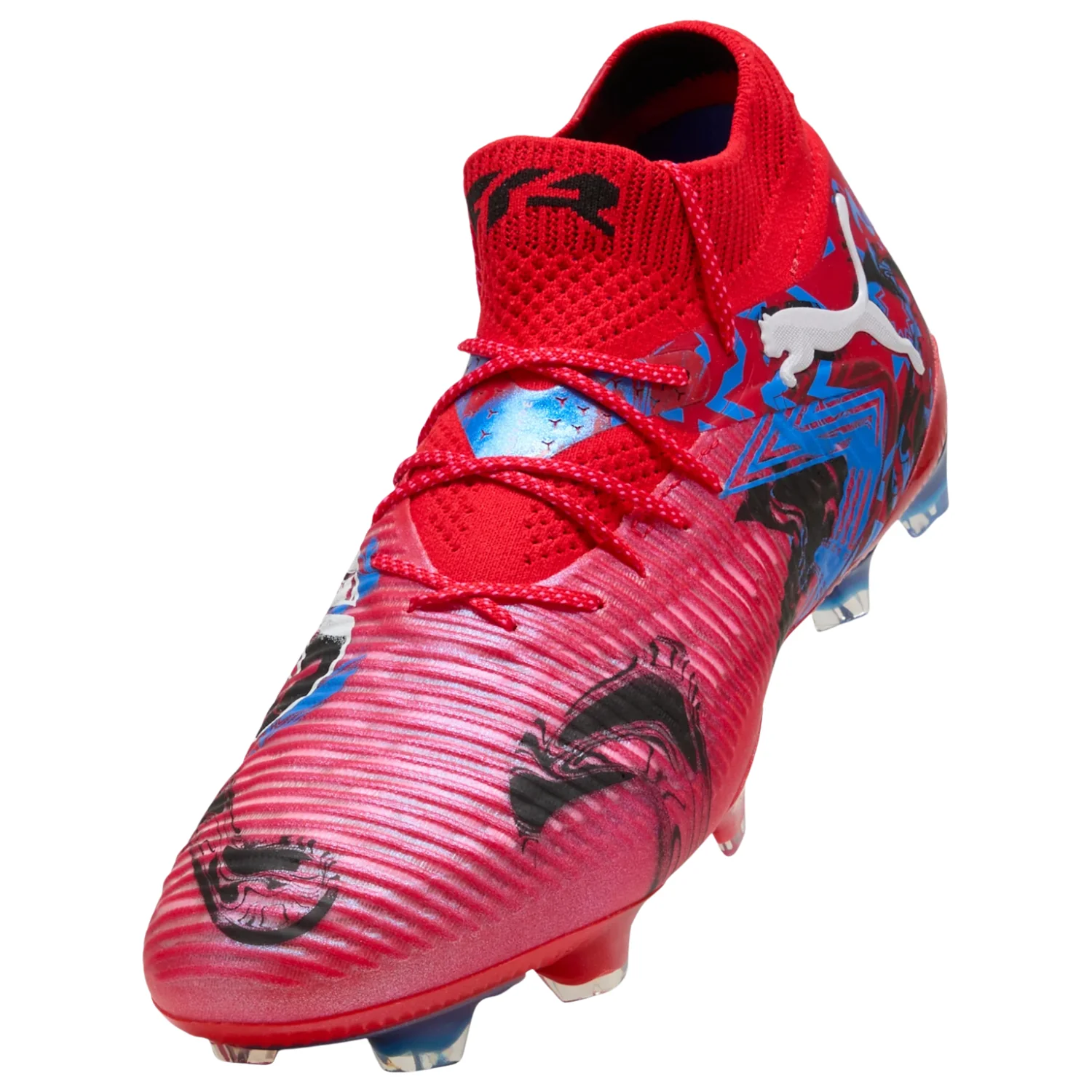 Future 8 Ultimate FG 'Playmakers' - PUMA Red/PUMA Black/Pink Pixel - Image 3