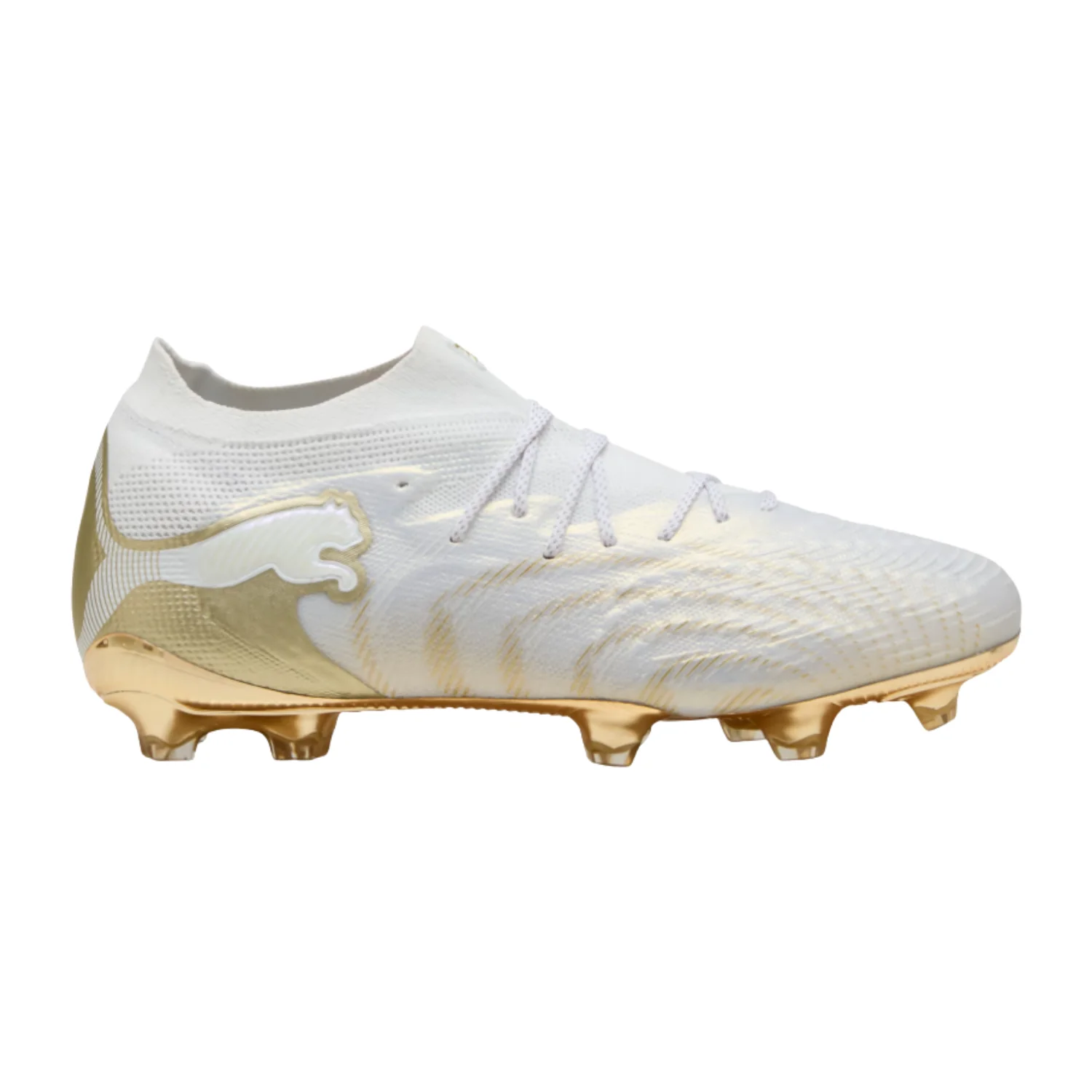 Future 9 Ultimate FG - PUMA White/Metallic Gold/PUMA Black