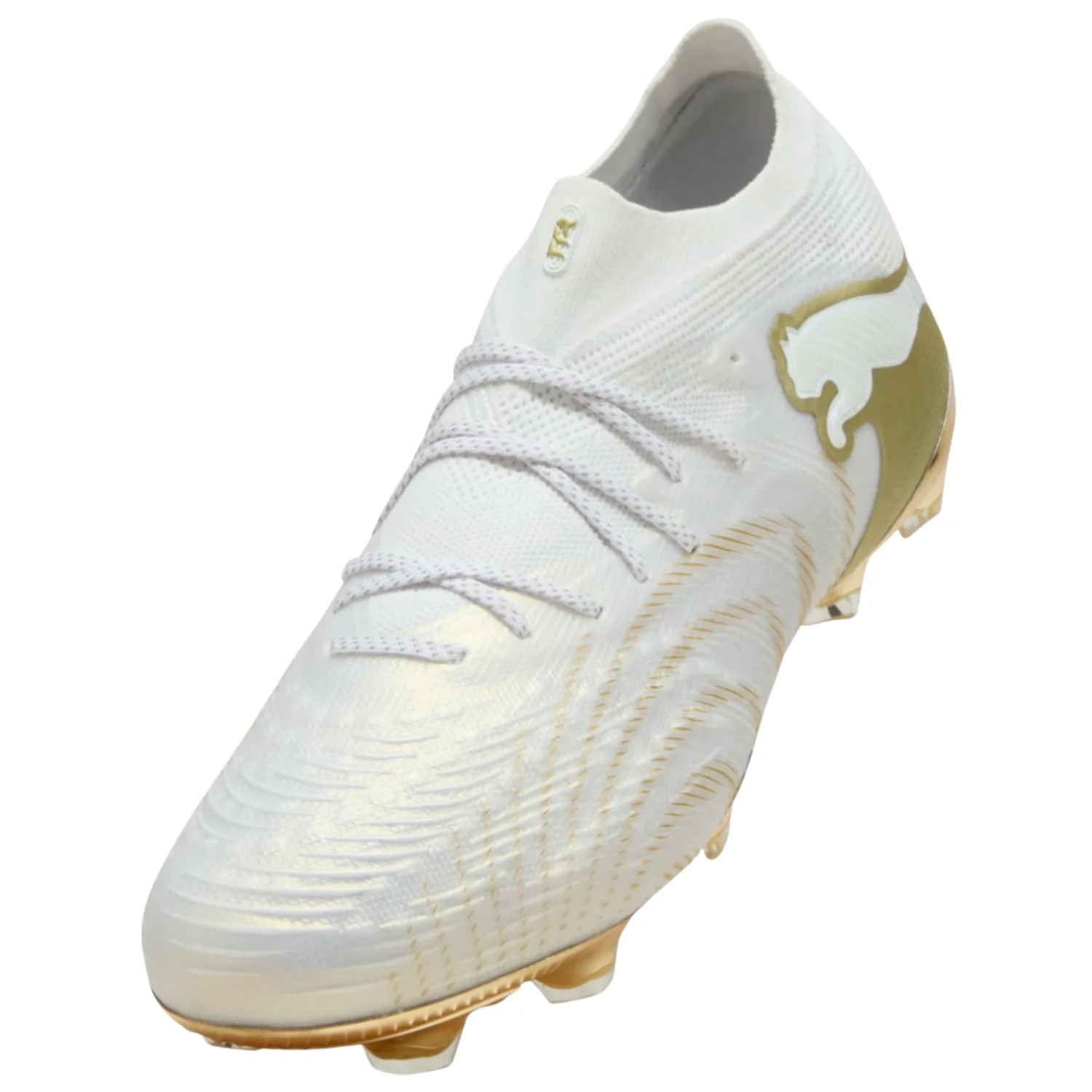 Future 9 Ultimate FG - PUMA White/Metallic Gold/PUMA Black - Image 3
