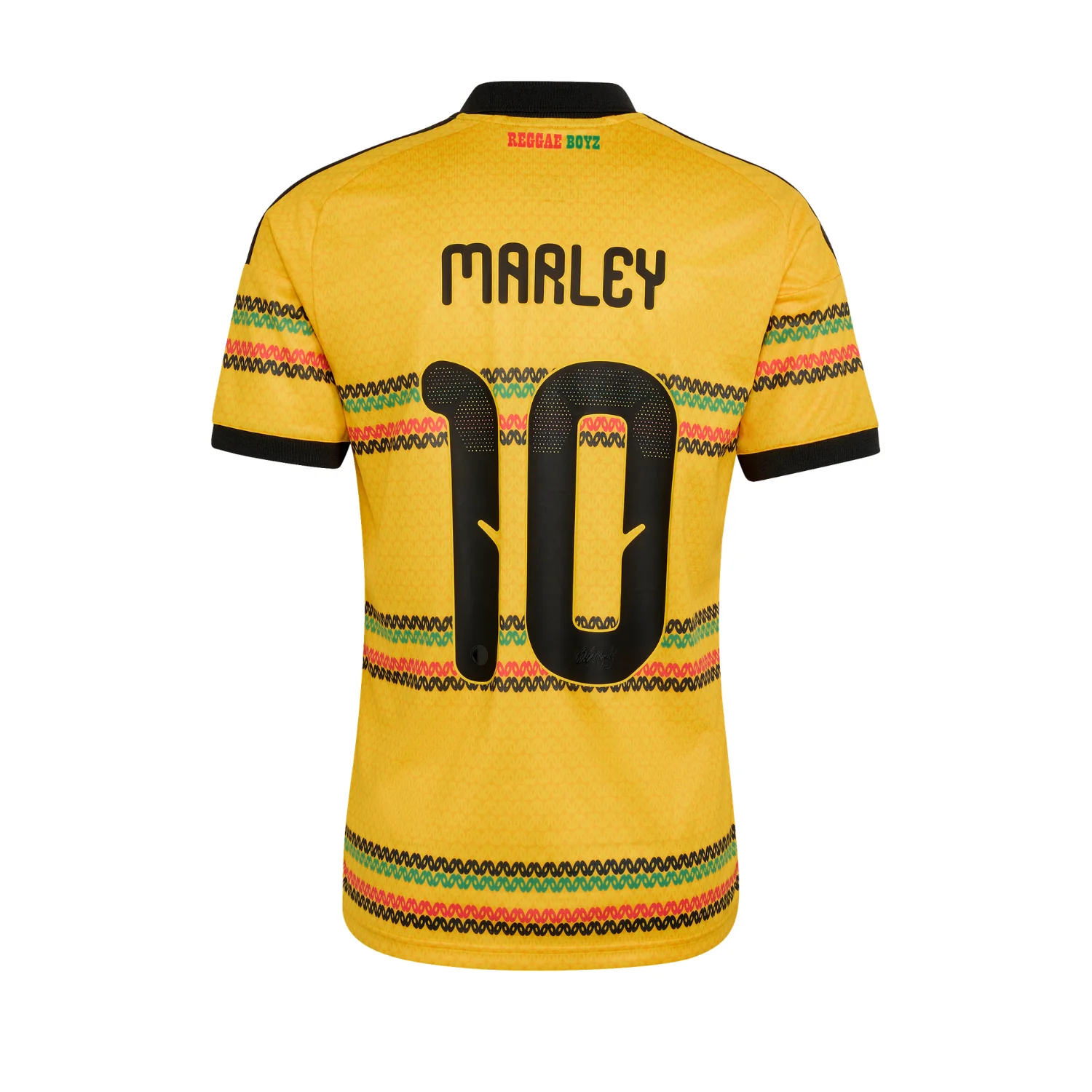 Jamaica Stadium Home Shirt 26 - Marley 10 - Image 2