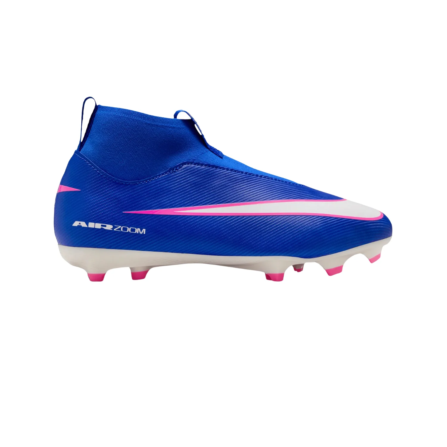 Jr Zoom Superfly 10 Academy FG/MG - Racer Blue/White