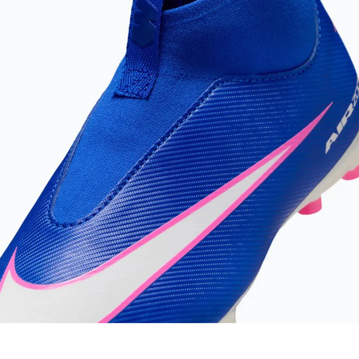 Jr Zoom Superfly 10 Academy FG/MG - Racer Blue/White - Image 3
