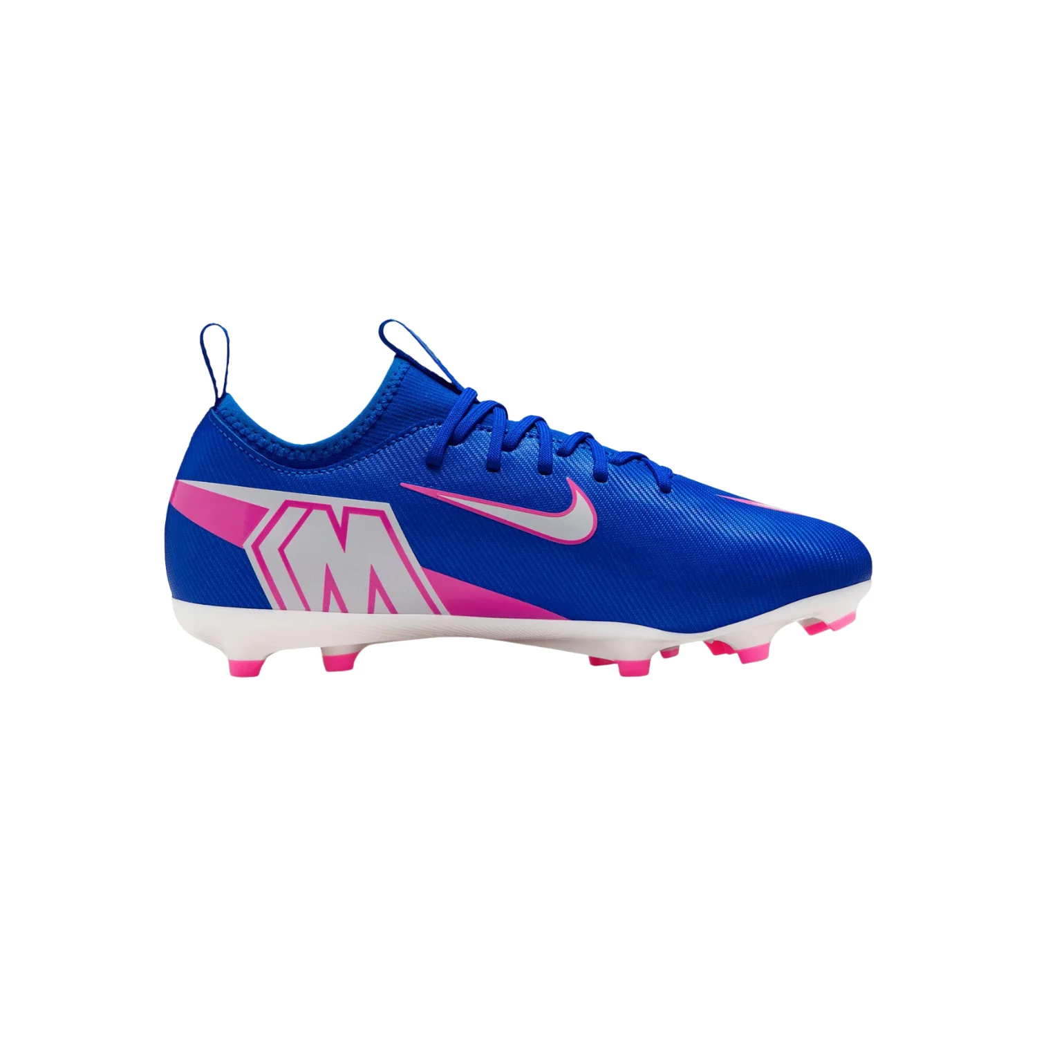 Jr Zoom Vapor 16 Academy FG/MG - Racer Blue/White - Image 2