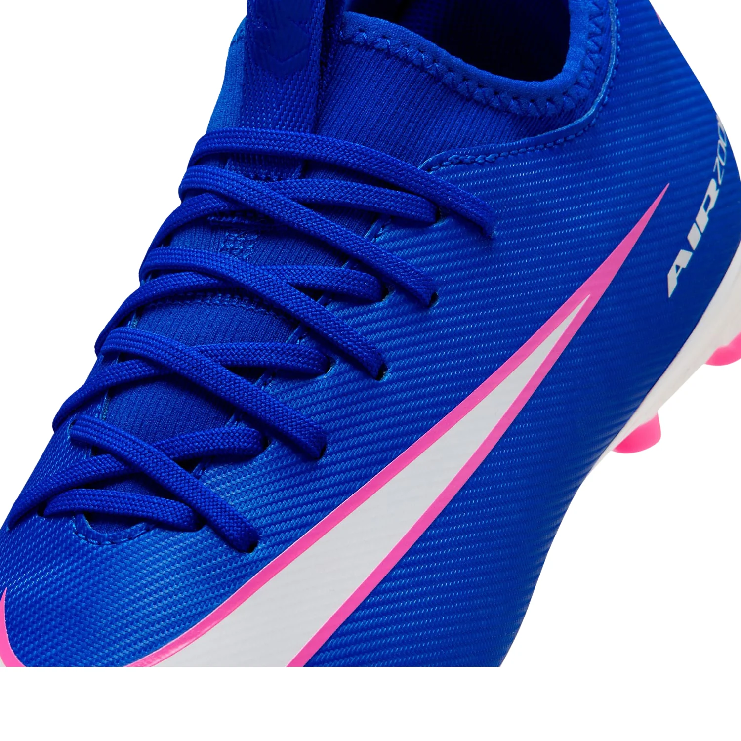 Jr Zoom Vapor 16 Academy FG/MG - Racer Blue/White - Image 3