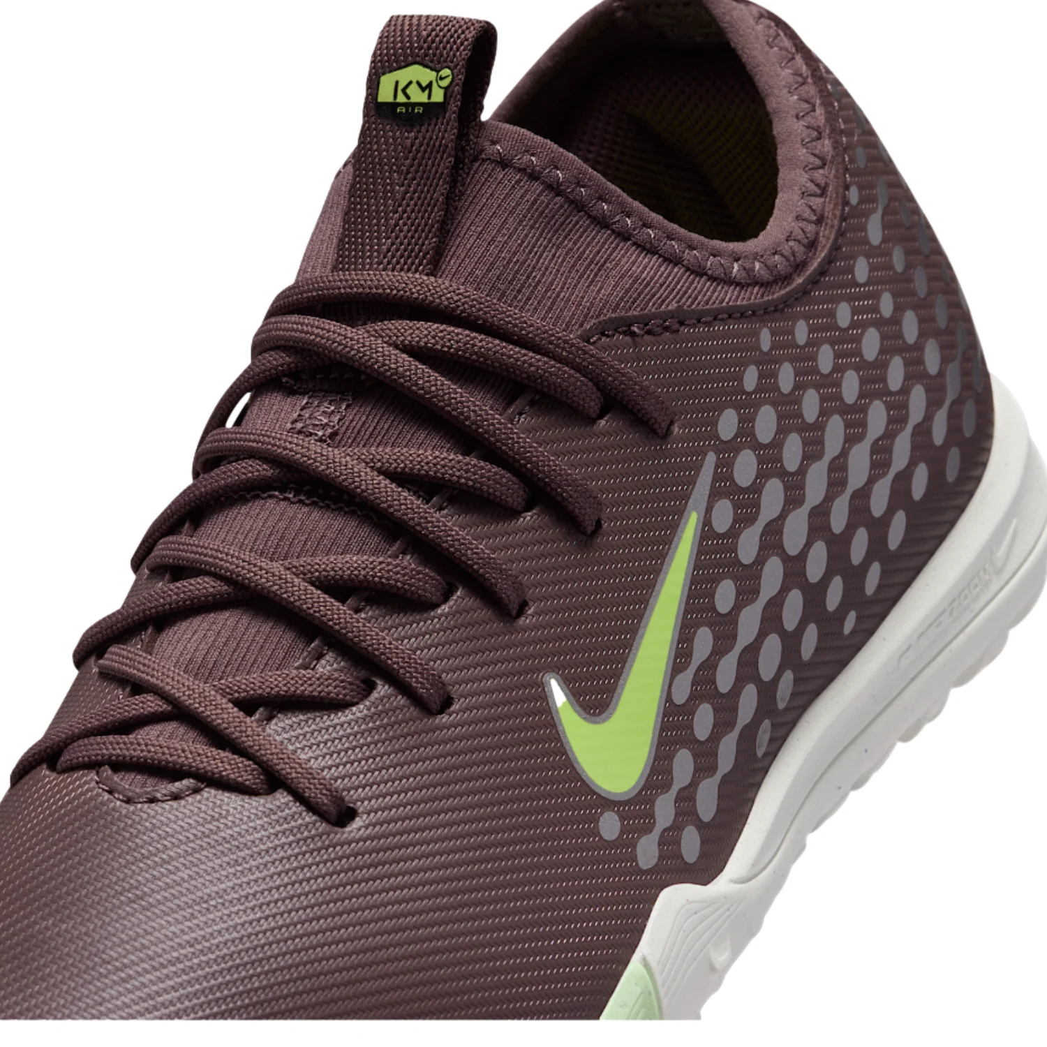 Jr Zoom Vapor 16 Academy TF KM - Plum Eclipse/Metallic Silver - Image 3