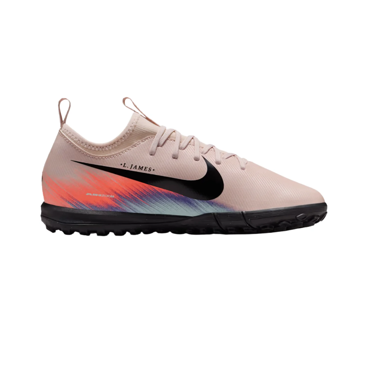 Jr Zoom Vapor 16 Academy TF NU2 - Silt Red/Racer Blue - Image 2