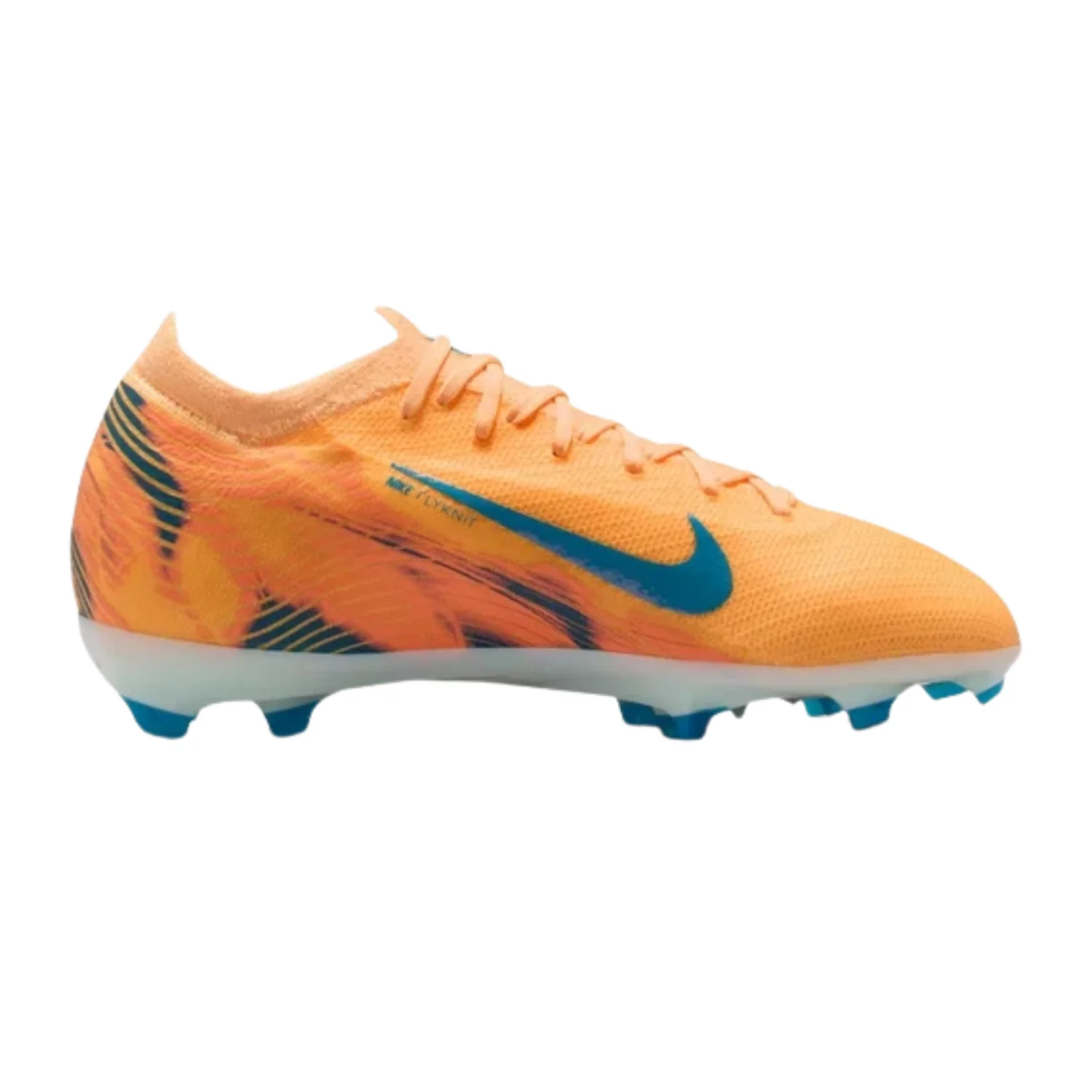 Jr Zoom Vapor 16 Pro KM FG - Melon Tint/Igloo/Neo Turquoise - Image 2