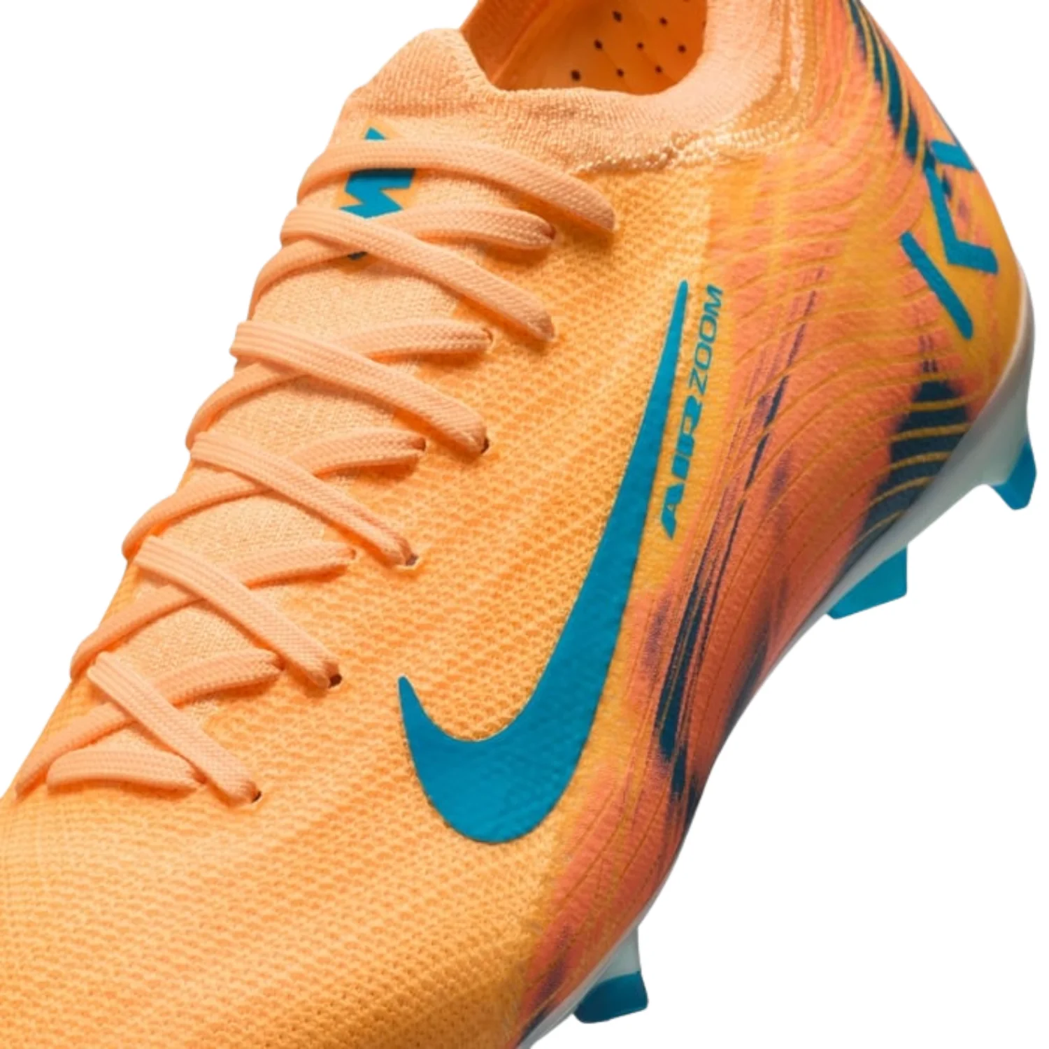 Jr Zoom Vapor 16 Pro KM FG - Melon Tint/Igloo/Neo Turquoise - Image 4