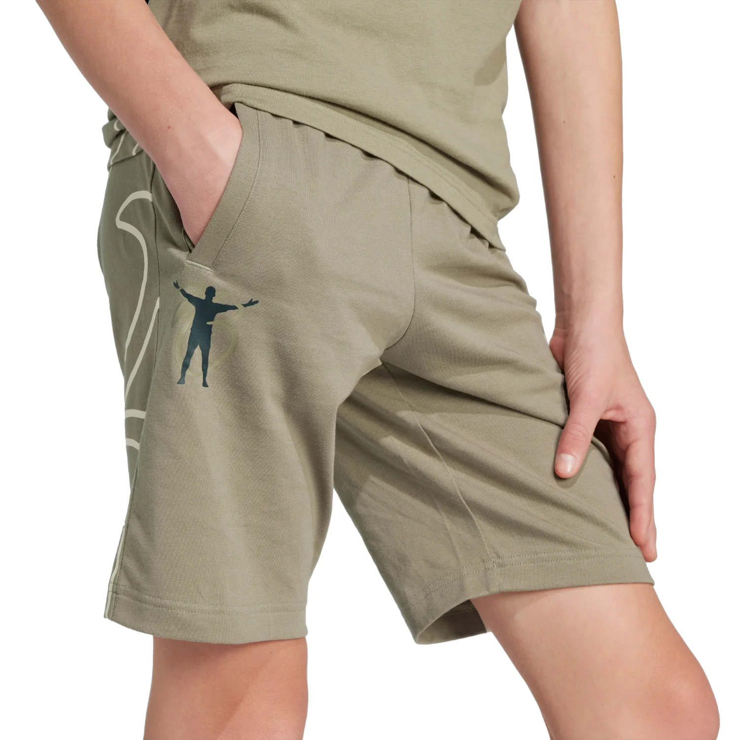 Jude Bellingham Culture Wear Youth Shorts - Clay - Image 2