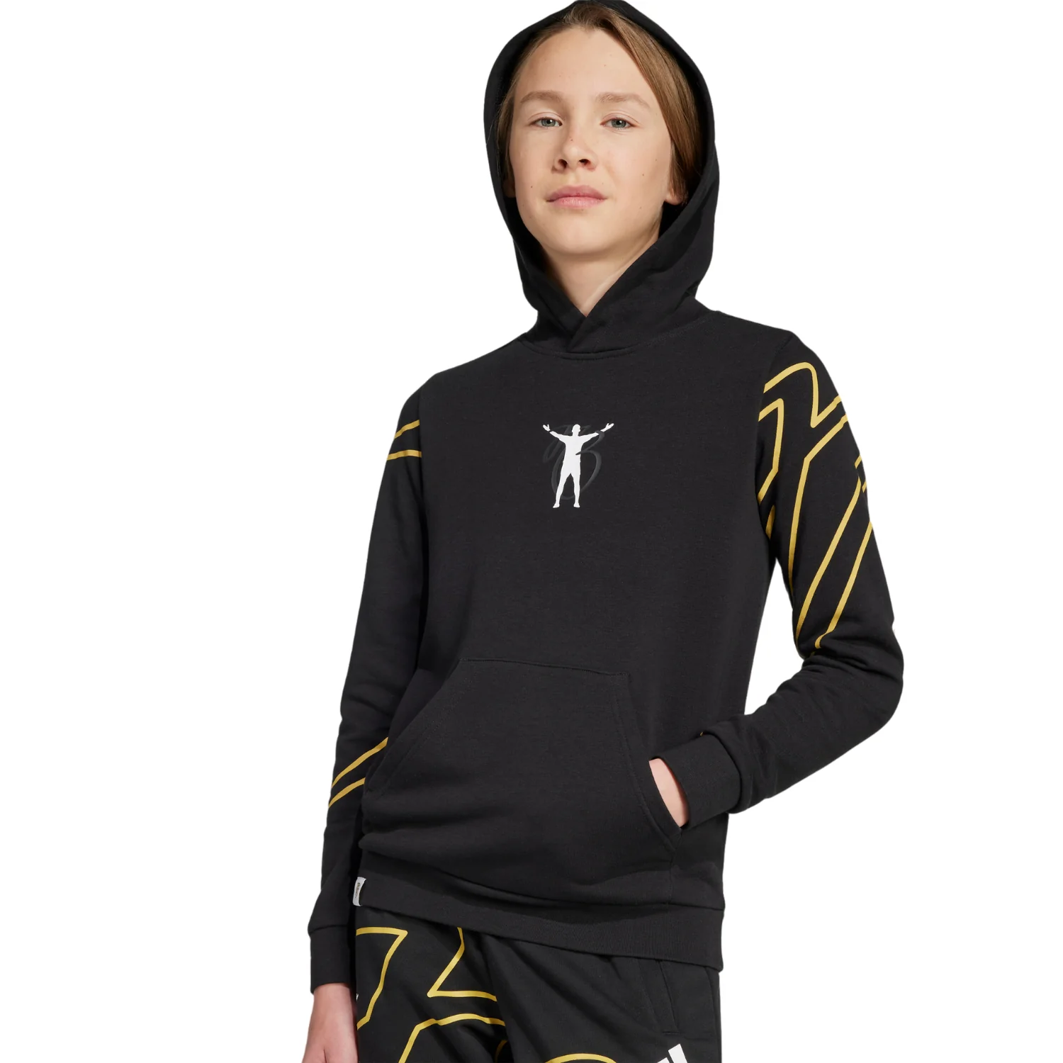 Jude Bellingham Culture World Youth Hoodie - Black - Image 3