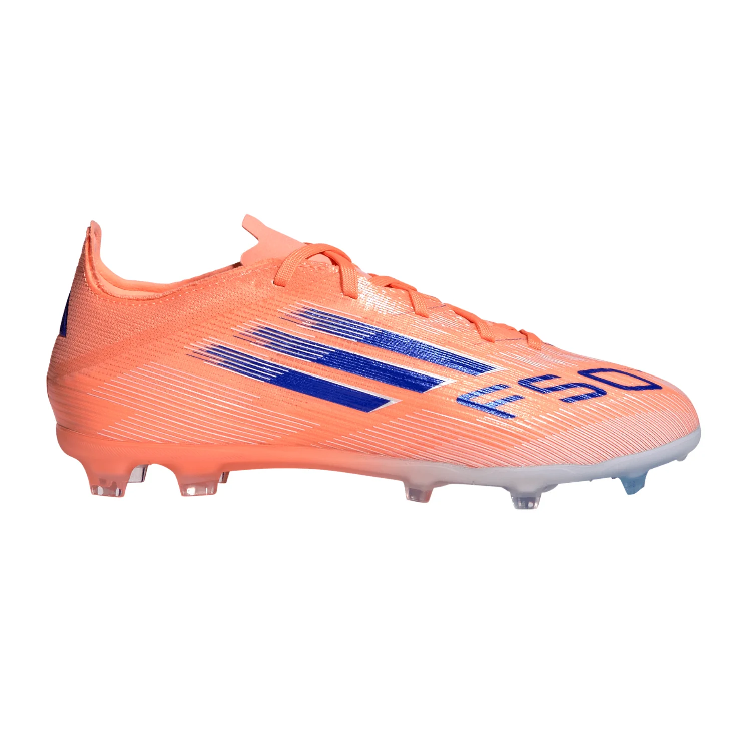 Kids F50 Elite FG - Beam Orange/Lucid Blue/Cloud White