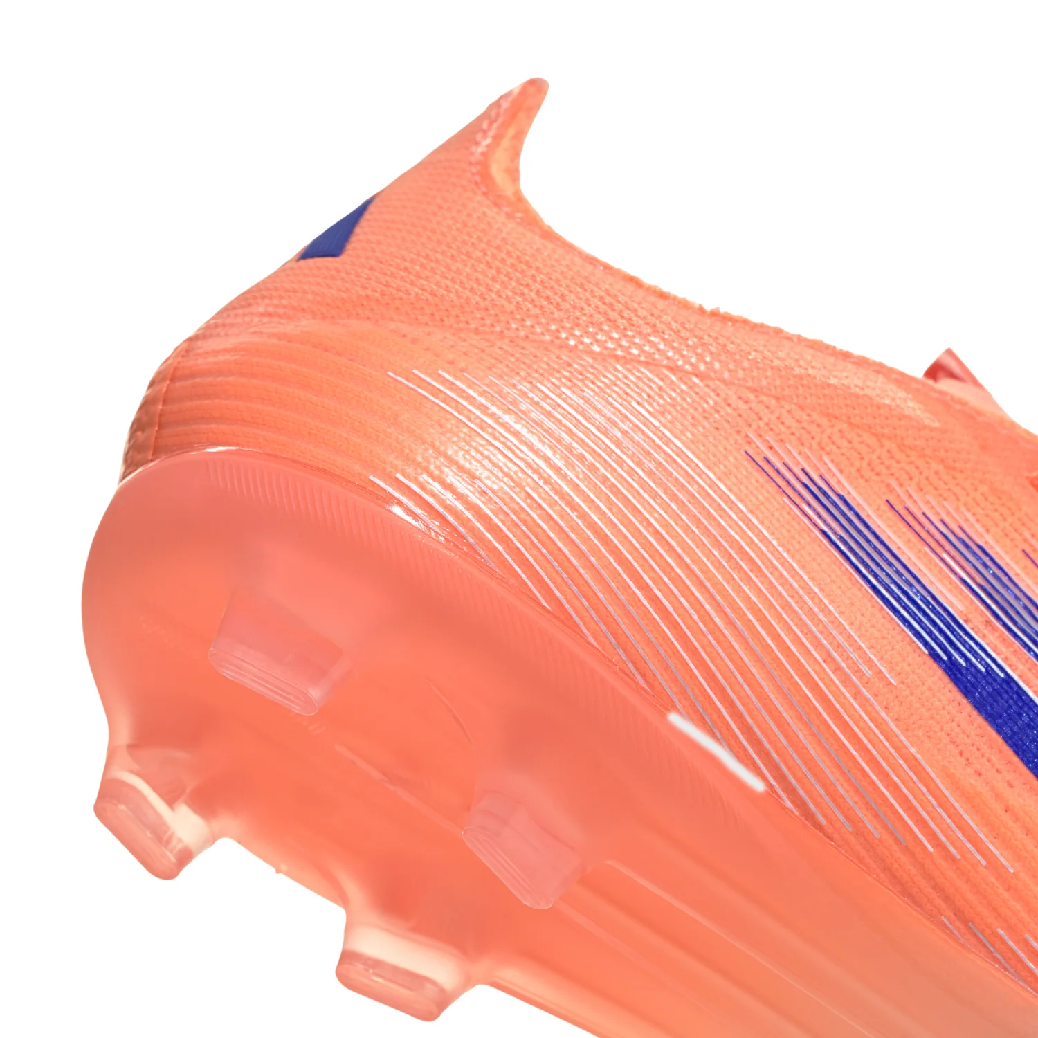 Kids F50 Elite FG - Beam Orange/Lucid Blue/Cloud White - Image 4