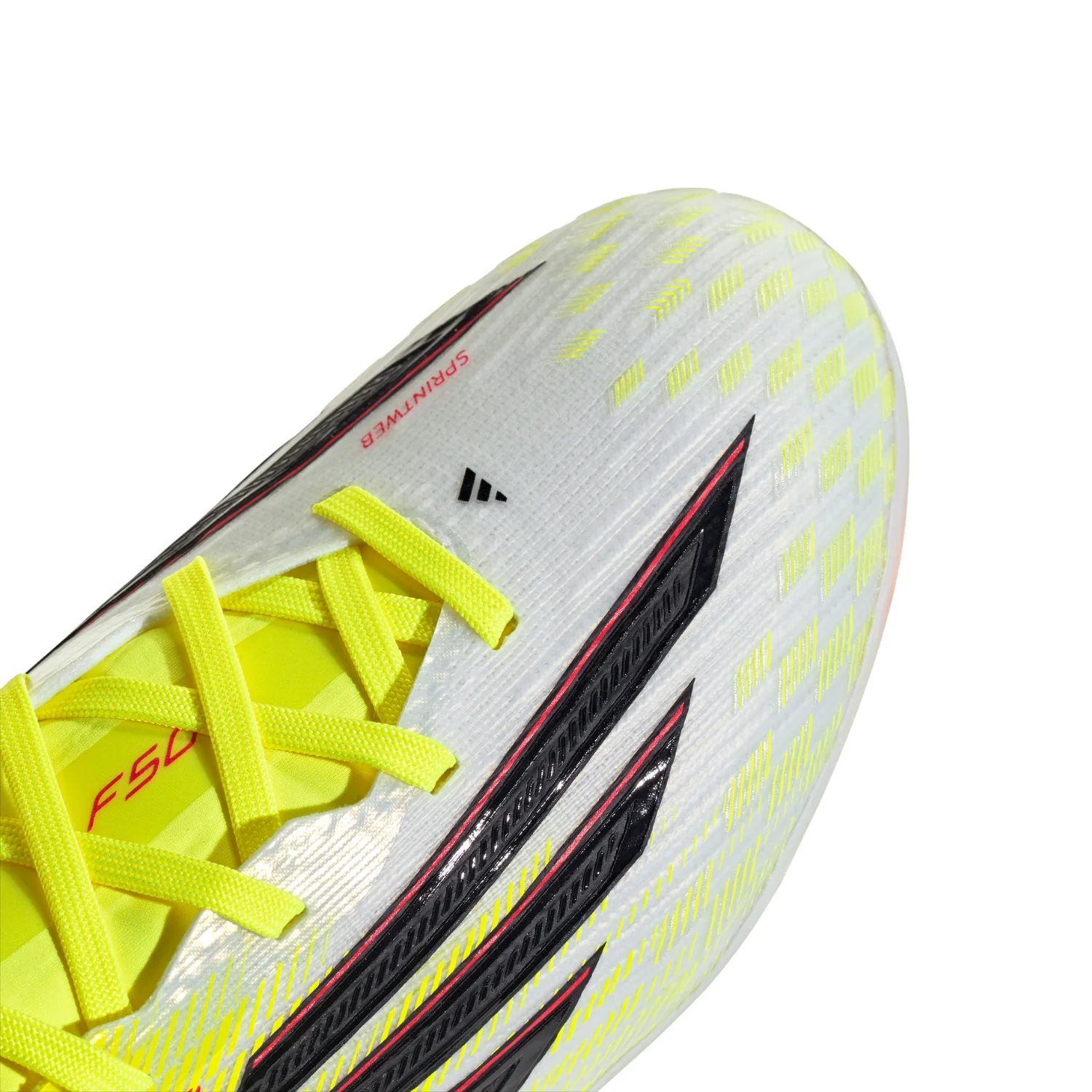 Kids F50 Elite FG - Tesoye/Core Black/Lucid Red - Image 4