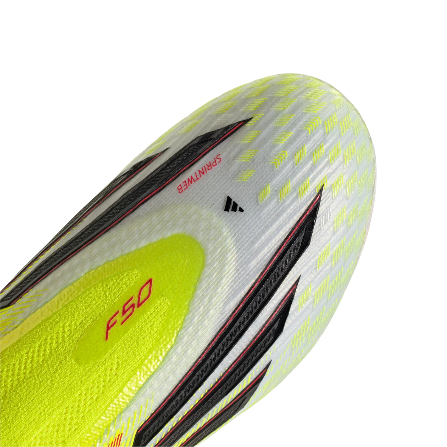 Kids F50 Elite LL FG - Tesoye/Core Black/Lucid Red - Image 4