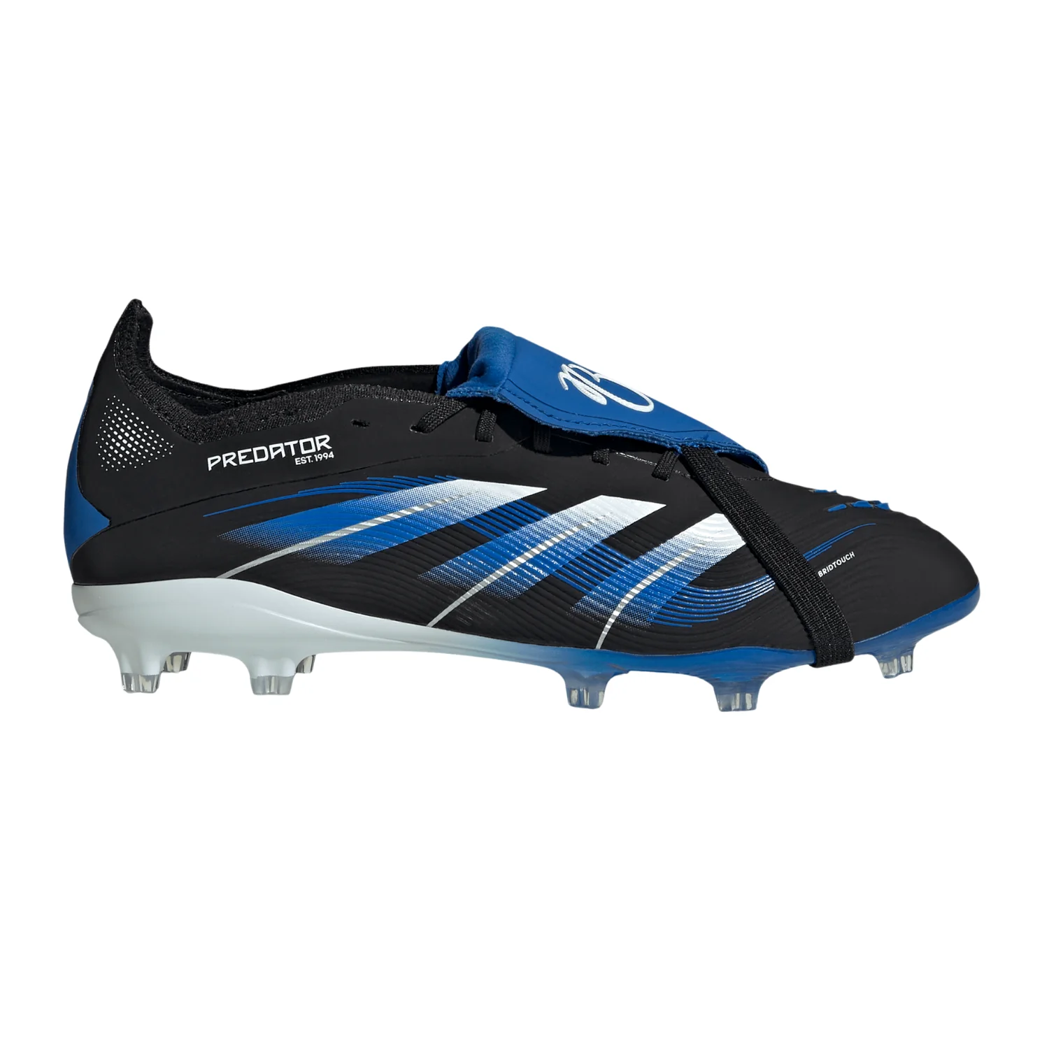 Kids JB Predator Elite FT FG - Core Black/White/Blue