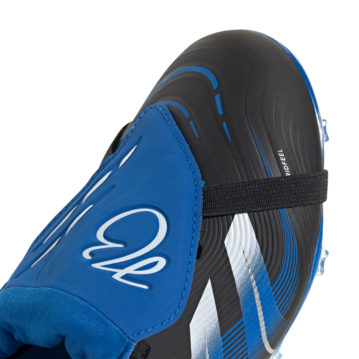 Kids JB Predator League FT FG - Core Black/White/Blue - Image 3