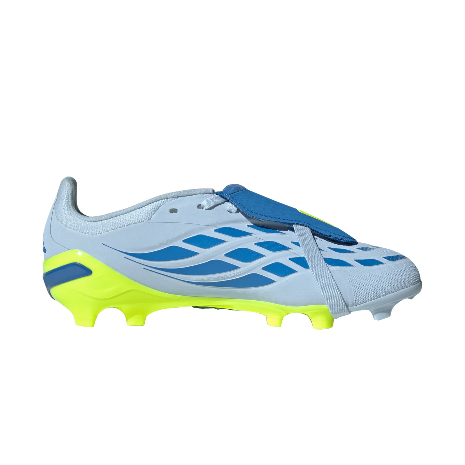 Kids Predator Elite FT FG - Crystal Sky/Ray Blue /Team Solar Yellow - Image 2