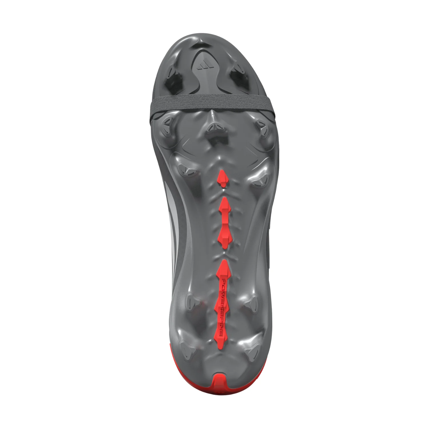 Kids Predator Elite FT FG - Iron Metal/White Metal/Lucid Red - Image 4