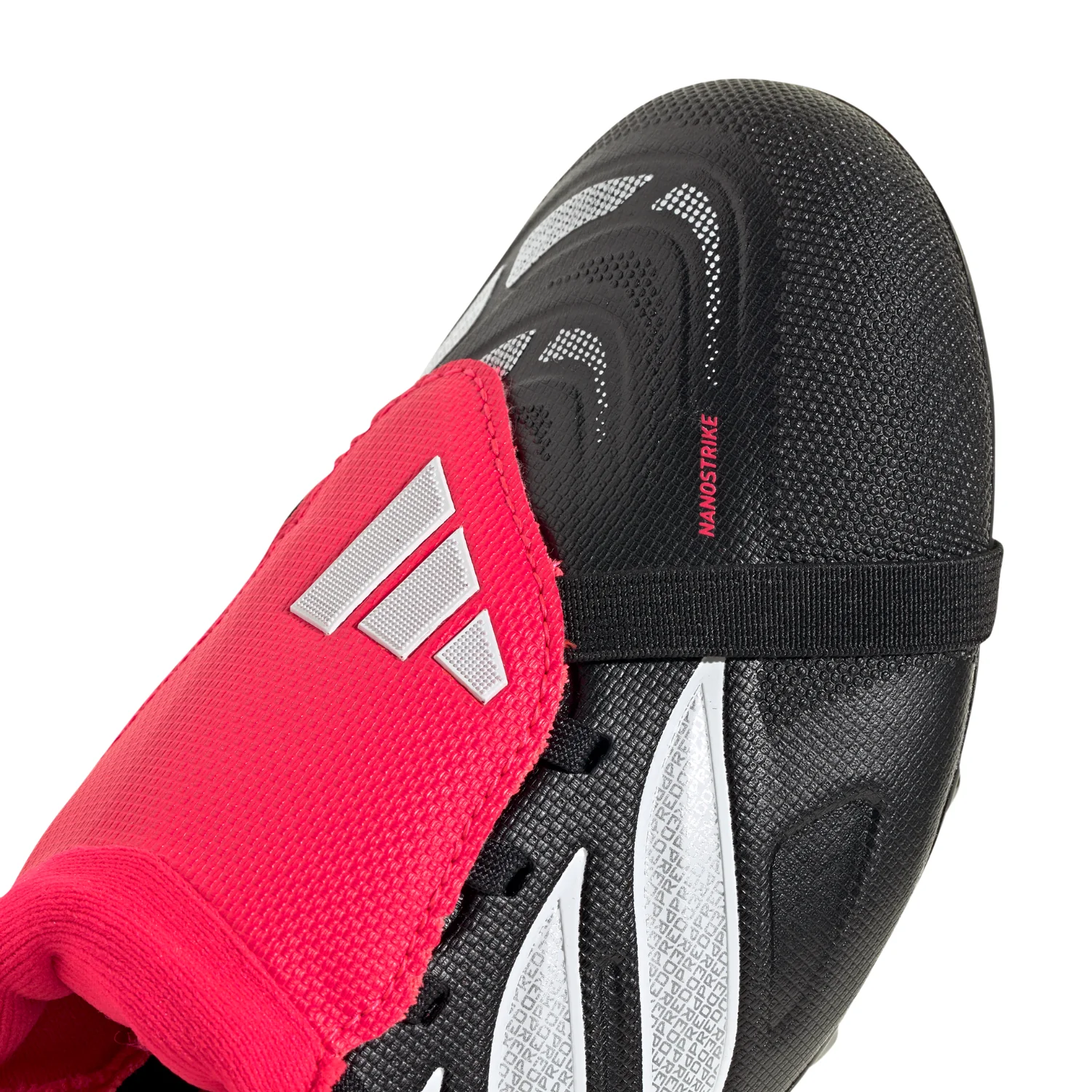 Kids Predator League FT FG - Core Black/Footwear White/Lucid Red - Image 3
