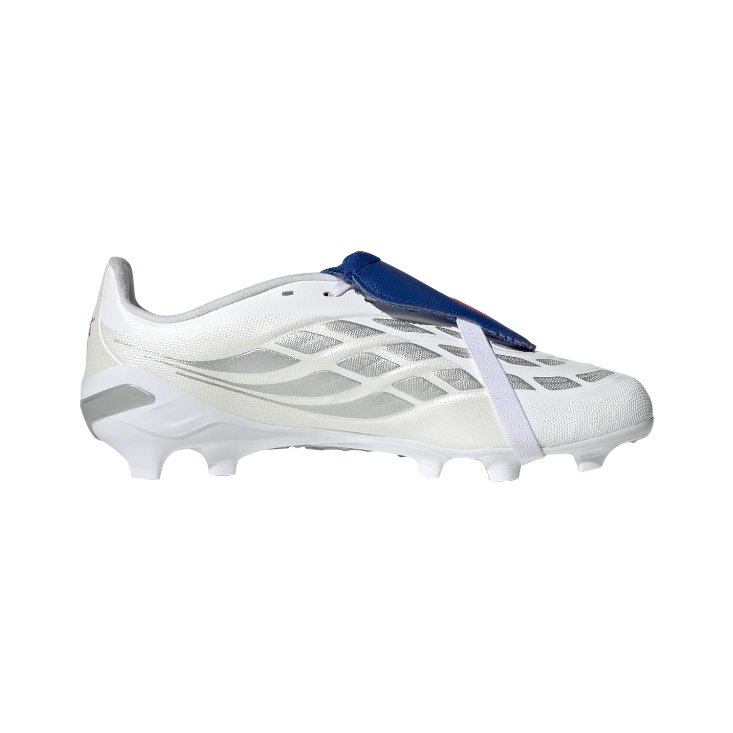 Kids Predator League FT FG JB - Footwear White/Zero Metallic/Team Royal Blue - Image 2