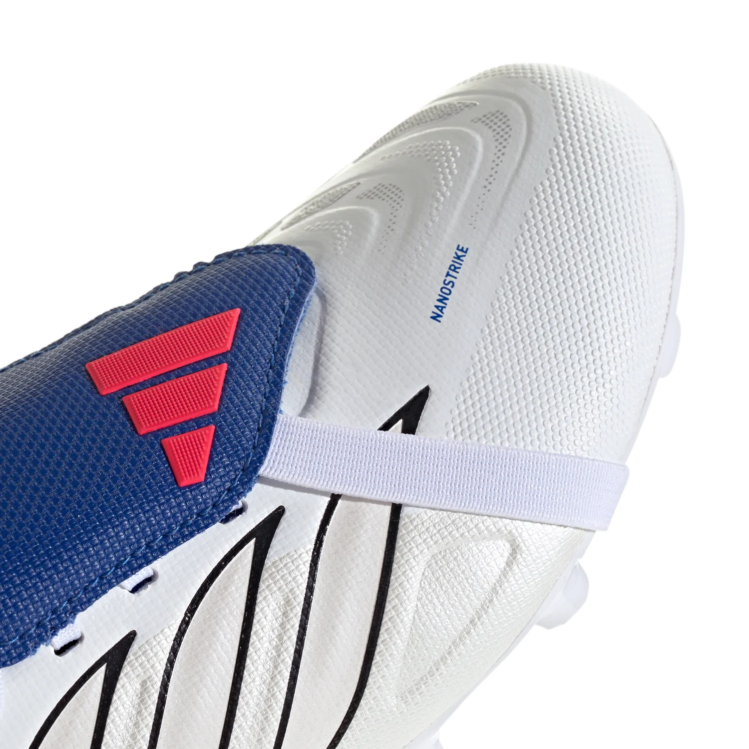 Kids Predator League FT FG JB - Footwear White/Zero Metallic/Team Royal Blue - Image 3