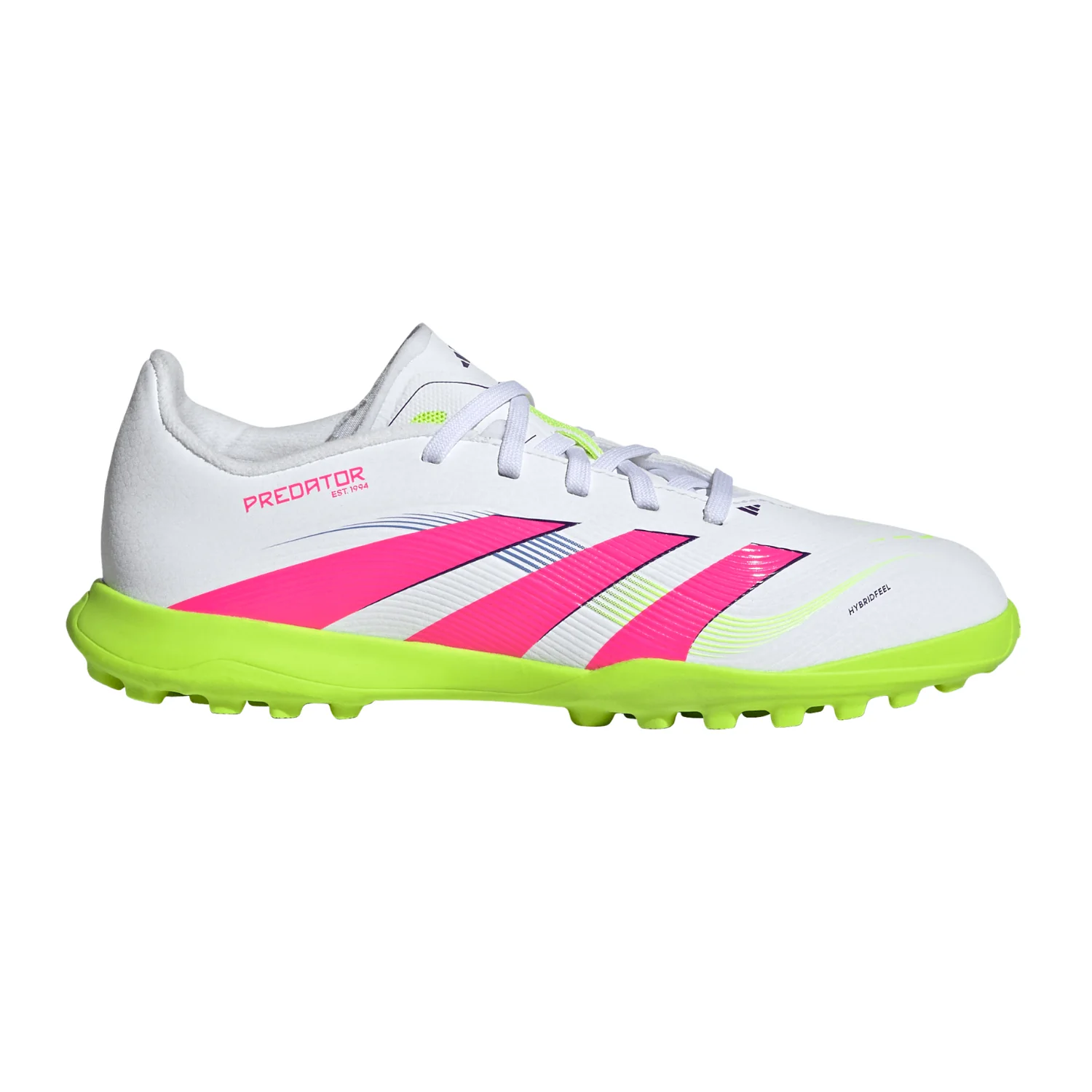 Kids Predator League TF - Cloud White/Lucid Pink/Lucid Lemon