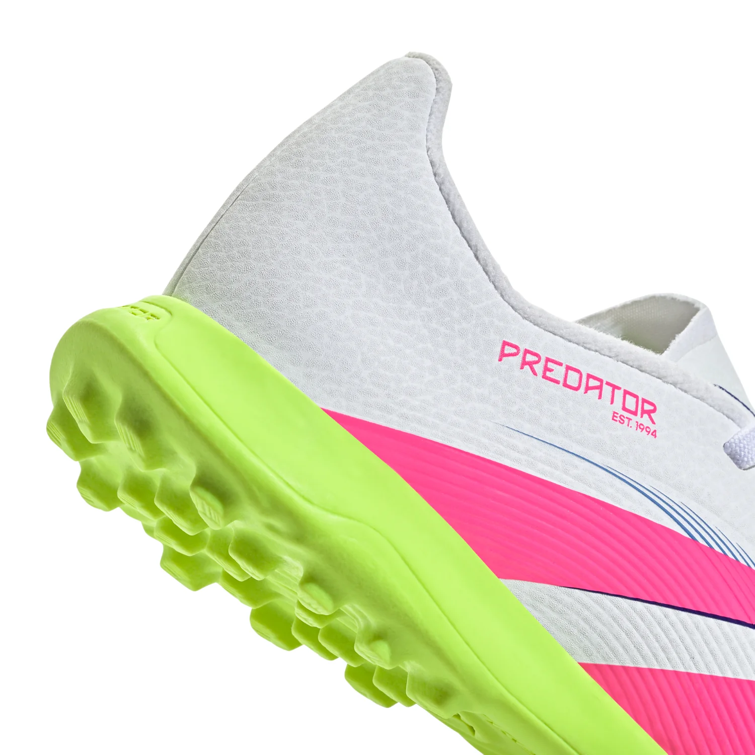 Kids Predator League TF - Cloud White/Lucid Pink/Lucid Lemon - Image 4