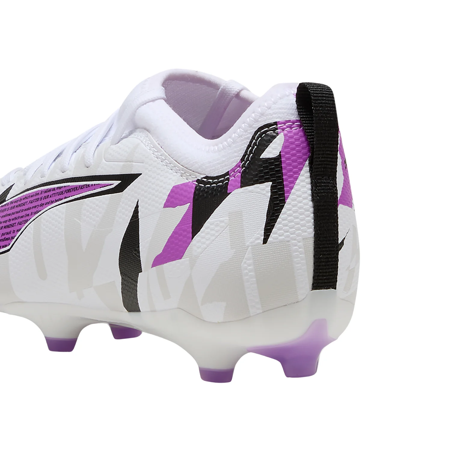 Kids Ultra 5 Match Forever FG/MG - White/Pure Magenta/Feather Gray/Black - Image 4